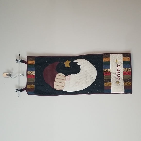 HANDMADE Believe Wall Hanging Banner Created from Cottage Creek Quilts Pattern - Picture 1 of 13